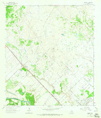 preview thumbnail of historical topo map of Victoria County, TX in 1963