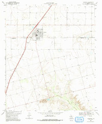 Download a high-resolution, GPS-compatible USGS topo map for ODonnell, TX (1991 edition)