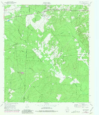 Download a high-resolution, GPS-compatible USGS topo map for Oakhurst, TX (1981 edition)