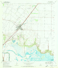Download a high-resolution, GPS-compatible USGS topo map for Odem, TX (1972 edition)