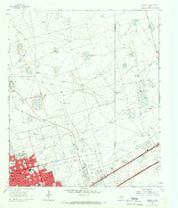 Download a high-resolution, GPS-compatible USGS topo map for Odessa NE, TX (1966 edition)