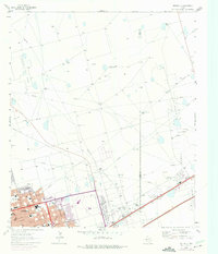 Download a high-resolution, GPS-compatible USGS topo map for Odessa NE, TX (1975 edition)
