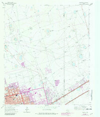 Download a high-resolution, GPS-compatible USGS topo map for Odessa NE, TX (1981 edition)