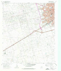 Download a high-resolution, GPS-compatible USGS topo map for Odessa SW, TX (1975 edition)
