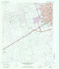 Download a high-resolution, GPS-compatible USGS topo map for Odessa SW, TX (1981 edition)