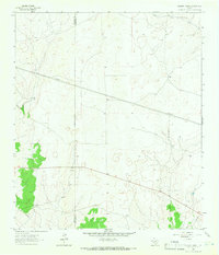 Download a high-resolution, GPS-compatible USGS topo map for Oglesby Ranch, TX (1966 edition)