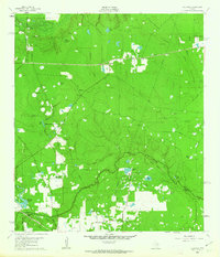 1962 Map of Oklahoma, 1963 Print