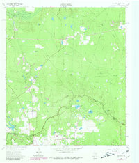 1962 Map of Oklahoma, 1980 Print