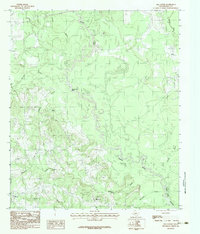 preview thumbnail of historical topo map of Panola County, TX in 1983