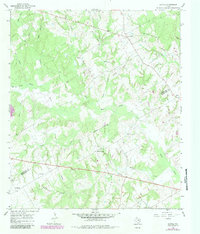 Download a high-resolution, GPS-compatible USGS topo map for Oletha, TX (1983 edition)