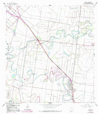 Download a high-resolution, GPS-compatible USGS topo map for Olmito, TX (1991 edition)