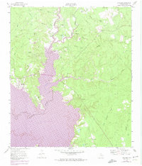 Download a high-resolution, GPS-compatible USGS topo map for Onalaska, TX (1974 edition)