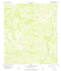 preview thumbnail of historical topo map of Val Verde County, TX in 1978
