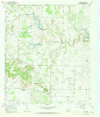 preview thumbnail of historical topo map of Callahan County, TX in 1967