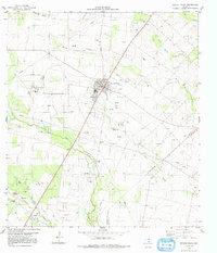 Download a high-resolution, GPS-compatible USGS topo map for Orange Grove, TX (1991 edition)