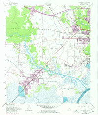Download a high-resolution, GPS-compatible USGS topo map for Orangefield, TX (1976 edition)