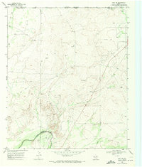 Download a high-resolution, GPS-compatible USGS topo map for Orla NE, TX (1971 edition)