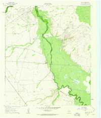 Download a high-resolution, GPS-compatible USGS topo map for Orla SE, TX (1963 edition)