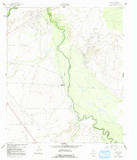 Download a high-resolution, GPS-compatible USGS topo map for Orla SE, TX (1991 edition)