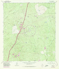 preview thumbnail of historical topo map of Webb County, TX in 1965