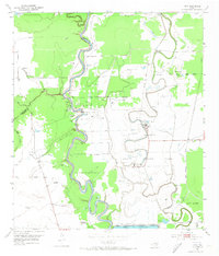 Download a high-resolution, GPS-compatible USGS topo map for Otey, TX (1973 edition)