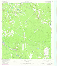 Download a high-resolution, GPS-compatible USGS topo map for Outlaw Pond, TX (1980 edition)