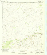 Download a high-resolution, GPS-compatible USGS topo map for Outlaw Spring, TX (1976 edition)