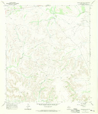 Download a high-resolution, GPS-compatible USGS topo map for Owens Creek SE, TX (1969 edition)