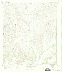 Download a high-resolution, GPS-compatible USGS topo map for Owens Creek SW, TX (1970 edition)