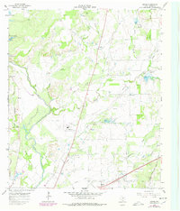 Download a high-resolution, GPS-compatible USGS topo map for Owens, TX (1978 edition)