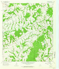 preview thumbnail of historical topo map of Robertson County, TX in 1962