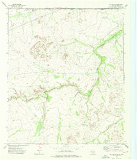 Download a high-resolution, GPS-compatible USGS topo map for Owl Hills, TX (1976 edition)