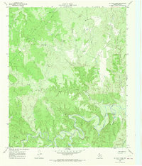 Download a high-resolution, GPS-compatible USGS topo map for Ox Yoke Creek, TX (1969 edition)