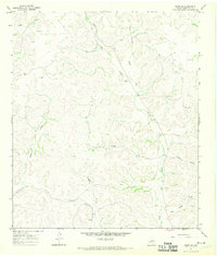 Download a high-resolution, GPS-compatible USGS topo map for Ozona SE, TX (1970 edition)