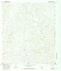 Download a high-resolution, GPS-compatible USGS topo map for Ozona SE, TX (1982 edition)