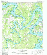 Download a high-resolution, GPS-compatible USGS topo map for Pace Bend, TX (1986 edition)