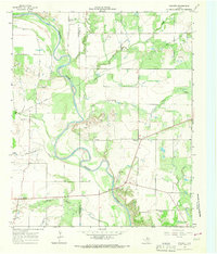 Download a high-resolution, GPS-compatible USGS topo map for Padgett, TX (1967 edition)