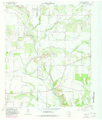 Download a high-resolution, GPS-compatible USGS topo map for Padgett, TX (1982 edition)