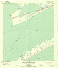 Download a high-resolution, GPS-compatible USGS topo map for Palacios Point, TX (1953 edition)