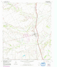 Download a high-resolution, GPS-compatible USGS topo map for Palmer, TX (1991 edition)