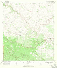 Download a high-resolution, GPS-compatible USGS topo map for Palomas Ranch, TX (1971 edition)