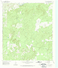 Download a high-resolution, GPS-compatible USGS topo map for Panther Creek, TX (1970 edition)