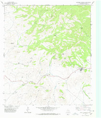 Download a high-resolution, GPS-compatible USGS topo map for Paradise Mountain, TX (1978 edition)
