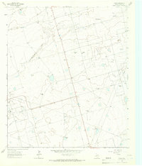 Download a high-resolution, GPS-compatible USGS topo map for Parks, TX (1967 edition)
