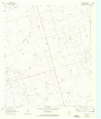 Download a high-resolution, GPS-compatible USGS topo map for Parks, TX (1975 edition)
