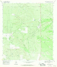 Download a high-resolution, GPS-compatible USGS topo map for Parrilla Creek SW, TX (1971 edition)