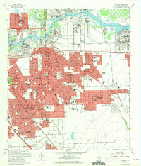 Download a high-resolution, GPS-compatible USGS topo map for Pasadena, TX (1970 edition)
