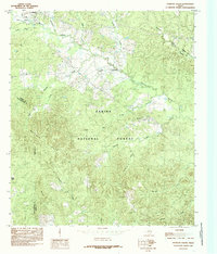 Download a high-resolution, GPS-compatible USGS topo map for Patroon South, TX (1985 edition)