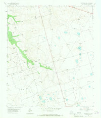 Download a high-resolution, GPS-compatible USGS topo map for Patterson Lake, TX (1967 edition)