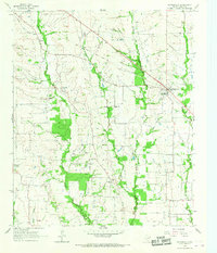 preview thumbnail of historical topo map of Lamar County, TX in 1964